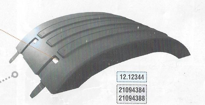 CAMURLUK VOLVO FH 12 V-3-4 UST 21094384-21094388 KAHVECI NORM
